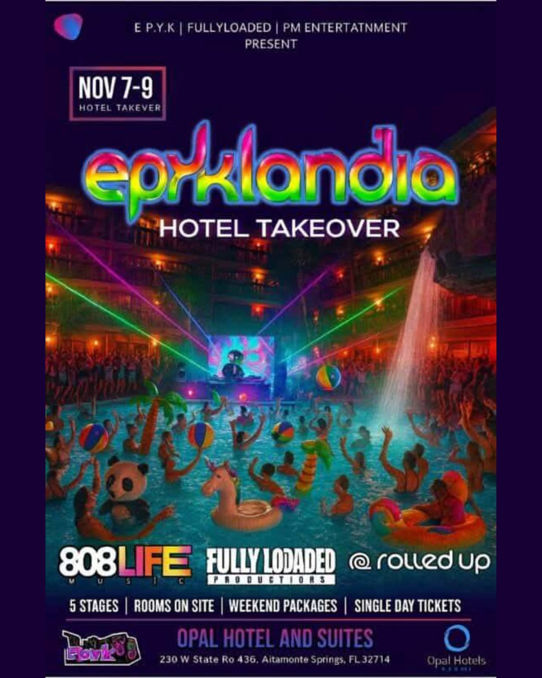 Epyklandia Hotel Takeover